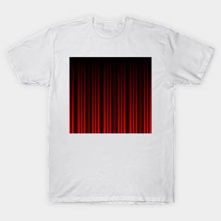 Red On Black T-Shirt